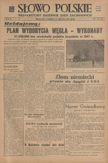 Słowo Polskie, 1947, nr 349 (404) [21.12]