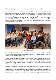 24. spacer historyczno-krajoznawczy &ndash; do jeleniog&oacute;rskiego zameczku [Dokument elektroniczny]