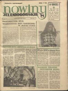 Nowiny Jeleniogórskie : magazyn ilustrowany, R. 18, 1975, nr 27 (895!)