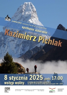 Kazimierz Pichlak - spotkanie autorskie - plakat [Dokument życia społecznego]