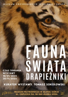 Fauna świata. Drapieżniki - plakat [Dokument życia społecznego]