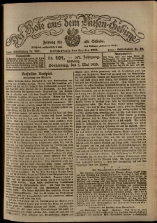 Der Bote aus dem Riesen-Gebirge : Zeitung für alle Stände, R. 107, 1919, nr 101