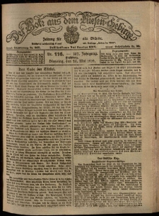 Der Bote aus dem Riesen-Gebirge : Zeitung f&uuml;r alle St&auml;nde, R. 107, 1919, nr 116