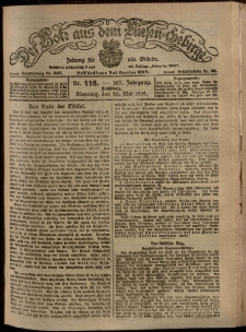 Der Bote aus dem Riesen-Gebirge : Zeitung für alle Stände, R. 107, 1919, nr 116