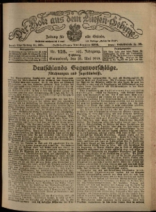 Der Bote aus dem Riesen-Gebirge : Zeitung für alle Stände, R. 107, 1919, nr 125