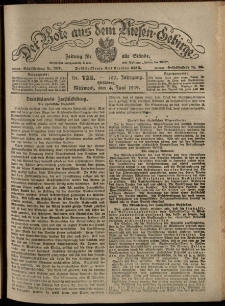 Der Bote aus dem Riesen-Gebirge : Zeitung für alle Stände, R. 107, 1919, nr 128
