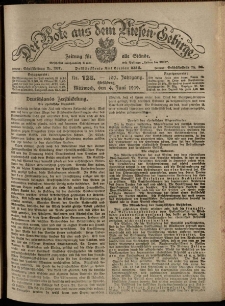 Der Bote aus dem Riesen-Gebirge : Zeitung für alle Stände, R. 107, 1919, nr 128