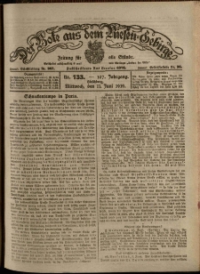 Der Bote aus dem Riesen-Gebirge : Zeitung für alle Stände, R. 107, 1919, nr 133