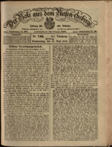 Der Bote aus dem Riesen-Gebirge : Zeitung für alle Stände, R. 107, 1919, nr 140