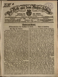 Der Bote aus dem Riesen-Gebirge : Zeitung für alle Stände, R. 107, 1919, nr 150