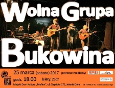 Wolna Grupa Bukowina - plakat [Dokument życia społecznego]