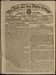 Der Bote aus dem Riesen-Gebirge : Zeitung für alle Stände, R. 107, 1919, nr 152