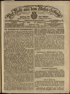 Der Bote aus dem Riesen-Gebirge : Zeitung f&uuml;r alle St&auml;nde, R. 107, 1919, nr 154