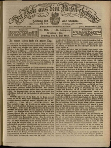 Der Bote aus dem Riesen-Gebirge : Zeitung für alle Stände, R. 107, 1919, nr 155