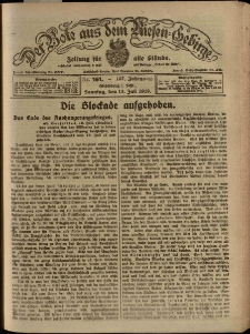 Der Bote aus dem Riesen-Gebirge : Zeitung für alle Stände, R. 107, 1919, nr 161