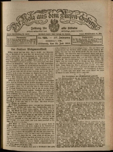 Der Bote aus dem Riesen-Gebirge : Zeitung für alle Stände, R. 107, 1919, nr 169