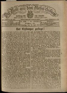 Der Bote aus dem Riesen-Gebirge : Zeitung für alle Stände, R. 107, 1919, nr 174