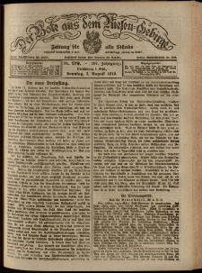 Der Bote aus dem Riesen-Gebirge : Zeitung für alle Stände, R. 107, 1919, nr 179