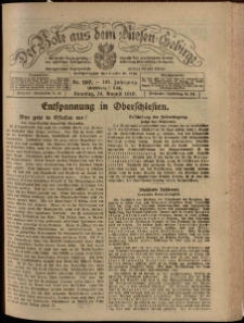 Der Bote aus dem Riesen-Gebirge : Zeitung für alle Stände, R. 107, 1919, nr 197