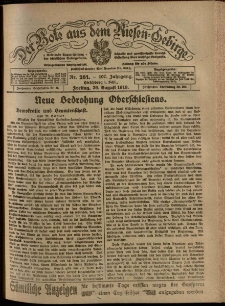 Der Bote aus dem Riesen-Gebirge : Zeitung für alle Stände, R. 107, 1919, nr 201