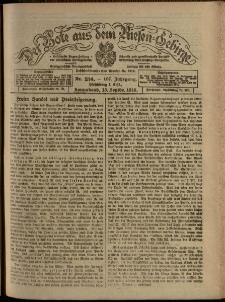 Der Bote aus dem Riesen-Gebirge : Zeitung für alle Stände, R. 107, 1919, nr 214