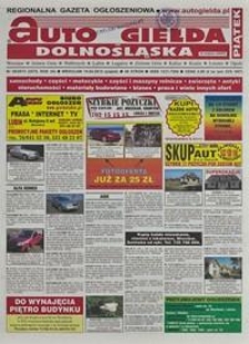 Auto Giełda Dolnośląska : regionalna gazeta ogłoszeniowa, 2015, nr 26 (2575) [10.04]