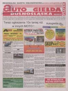 Auto Giełda Dolnośląska : regionalna gazeta ogłoszeniowa, 2015, nr 51 (2600) [10.07]