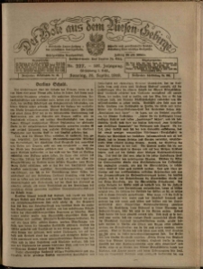 Der Bote aus dem Riesen-Gebirge : Zeitung für alle Stände, R. 107, 1919, nr 227