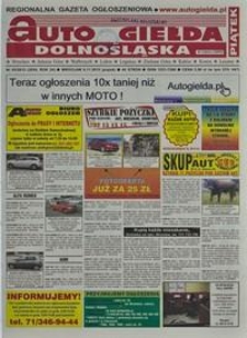 Auto Giełda Dolnośląska : regionalna gazeta ogłoszeniowa, 2015, nr 85 (2634) [6.11]