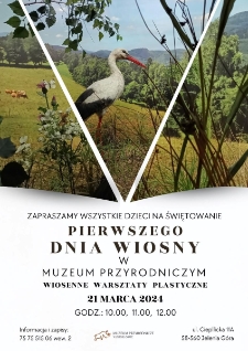 Zapraszamy wszystkie dzieci na świętowanie Pierwszego Dnia Wiosny - plakat [Dokument życia społecznego]