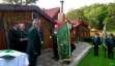 Sztandar Koła Łowieckiego "Darz Bór" w Jeleniej Górze [Dokument ikonograficzny]