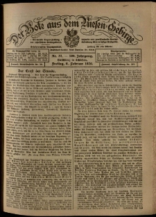 Der Bote aus dem Riesen-Gebirge : Zeitung für alle Stände, R. 108, 1920, nr 31