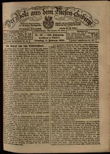 Der Bote aus dem Riesen-Gebirge : Zeitung für alle Stände, R. 108, 1920, nr 33