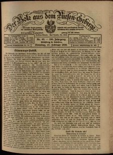 Der Bote aus dem Riesen-Gebirge : Zeitung für alle Stände, R. 108, 1920, nr 40