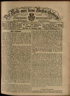 Der Bote aus dem Riesen-Gebirge : Zeitung für alle Stände, R. 108, 1920, nr 49