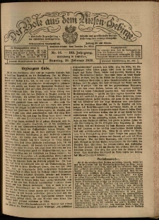 Der Bote aus dem Riesen-Gebirge : Zeitung für alle Stände, R. 108, 1920, nr 51