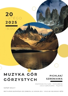 Muzyka gór górzystych - plakat [Dokument życia społecznego]