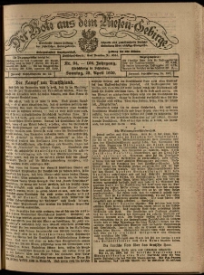 Der Bote aus dem Riesen-Gebirge : Zeitung für alle Stände, R. 108, 1920, nr 94