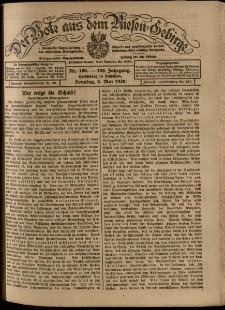 Der Bote aus dem Riesen-Gebirge : Zeitung für alle Stände, R. 108, 1920, nr 106