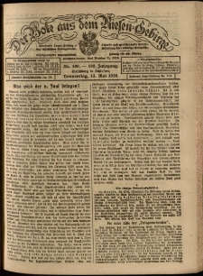 Der Bote aus dem Riesen-Gebirge : Zeitung für alle Stände, R. 108, 1920, nr 109