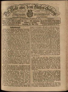 Der Bote aus dem Riesen-Gebirge : Zeitung für alle Stände, R. 108, 1920, nr 111