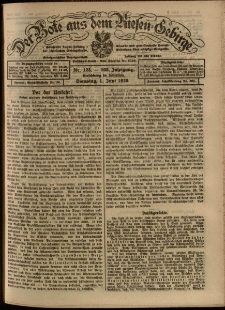 Der Bote aus dem Riesen-Gebirge : Zeitung für alle Stände, R. 108, 1920, nr 123