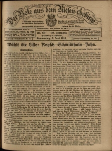 Der Bote aus dem Riesen-Gebirge : Zeitung für alle Stände, R. 108, 1920, nr 125