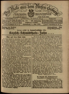 Der Bote aus dem Riesen-Gebirge : Zeitung für alle Stände, R. 108, 1920, nr 127