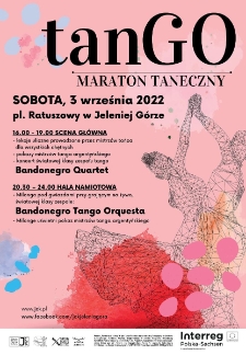 TanGO - maraton taneczny - plakat [Dokument życia społecznego]