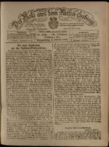 Der Bote aus dem Riesen-Gebirge : Zeitung für alle Stände, R. 107, 1919, nr 236