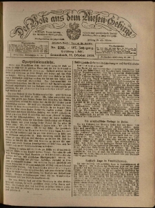 Der Bote aus dem Riesen-Gebirge : Zeitung für alle Stände, R. 107, 1919, nr 238