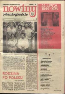 Nowiny Jeleniogórskie : magazyn ilustrowany, R. 18!, 1976, nr 29 [939]