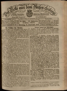 Der Bote aus dem Riesen-Gebirge : Zeitung für alle Stände, R. 107, 1919, nr 264