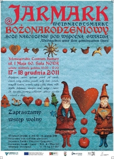 Jarmark Bożonarodzeniowy = Weihnachtsmarkt - plakat [Dokument życia społecznego]